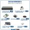 Готовый комплект 4Мп IP-видеонаблюдения PoE, уличный, на 1 камеру со звуком, с жёстким диском, с удалённым просмотром, для дома, дачи, бизнеса. Smart Link SL-IP4M1MPA-H