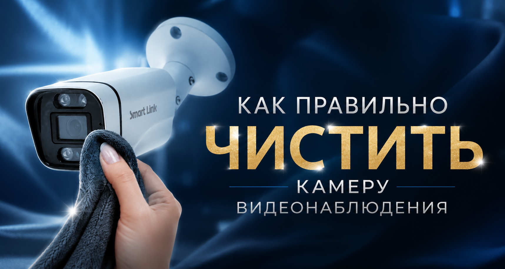 Как правильно чистить камеру видеонаблюдения: уход за объективом и устранение плохого изображения
