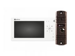 Комплект видеодомофона Optimus VM-7.0 + DS-700L (Медь)