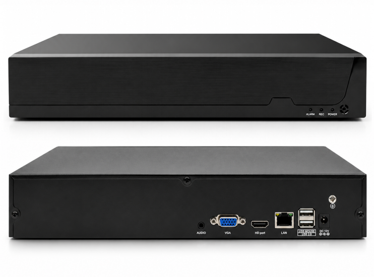 36-канальный IP-видеорегистратор Smart Link NVR-0336V2-AI с записью на жесткий диск, с поддержкой камер до 8 Мп, распознаванием лиц и интеллектуальной видеоаналитикой